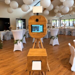 Borne selfie photobooth en bois*